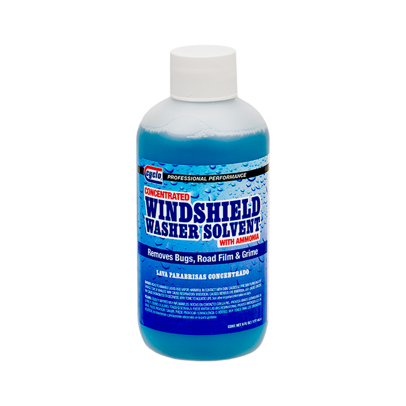 CYCLO Windshield Washer Solvent with AntiFreeze, 16fl. oz./473mL, 12pack -  All American Automotive Supply