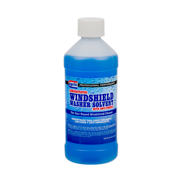CYCLO Windshield Washer Solvent With AntiFreeze, 16fl. Oz./473mL, 12pack -  All American Automotive Supply