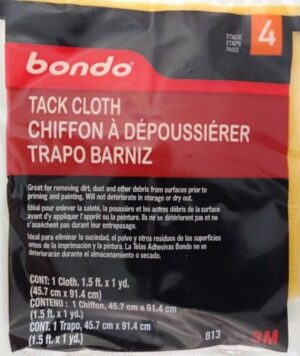 BONDO Tack Cloth, 48pack