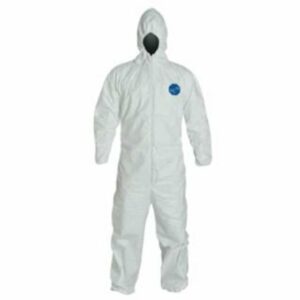 DUPONT™ Tyvek® 400 Coveralls with Attached Hood, Size XL