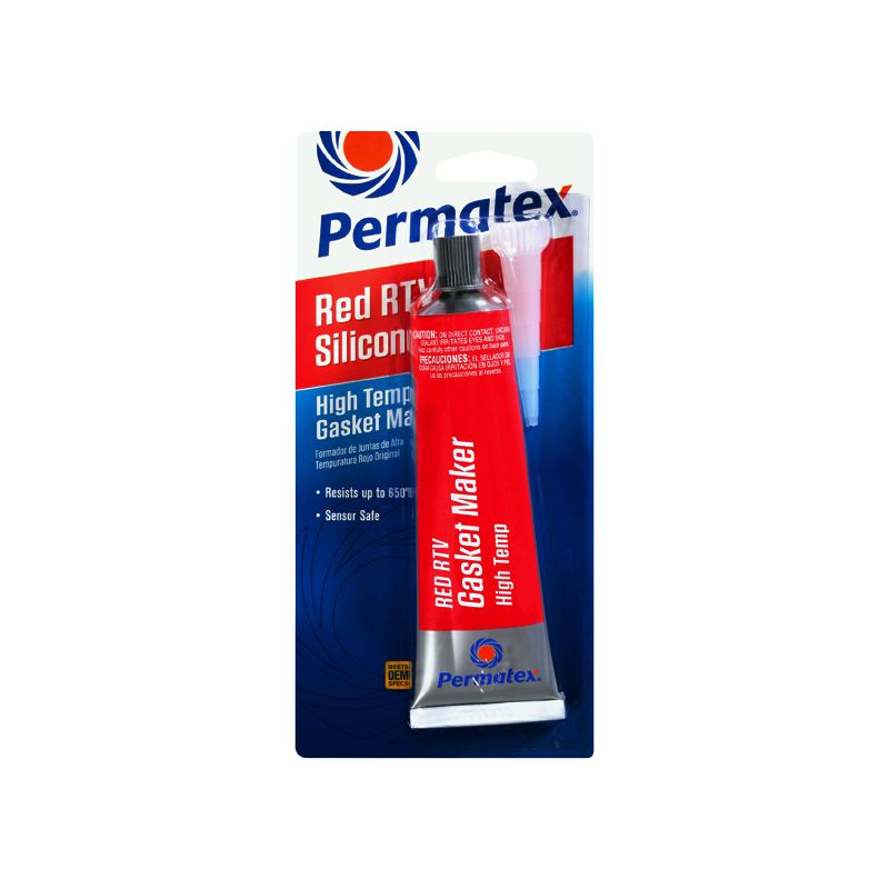 Permatex 27038 Optimum Red RTV Silicone Gasket Maker 3.35 oz.