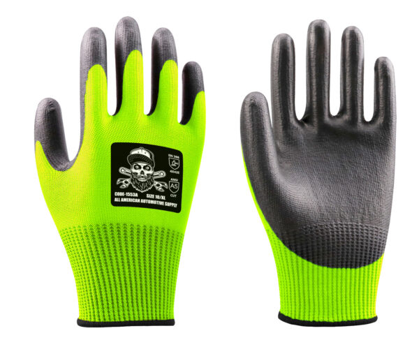 PIP Cut-Resistant Glove: 3XL ( 12 ), ANSI Cut Level A3, 3/4, Dipped, Foam  Nitrile, Sandy, 12 PK